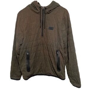 Abercrombie &‎ Fitch Brown Pullover Half Quarter Zipper Hoodie Women's Size XS